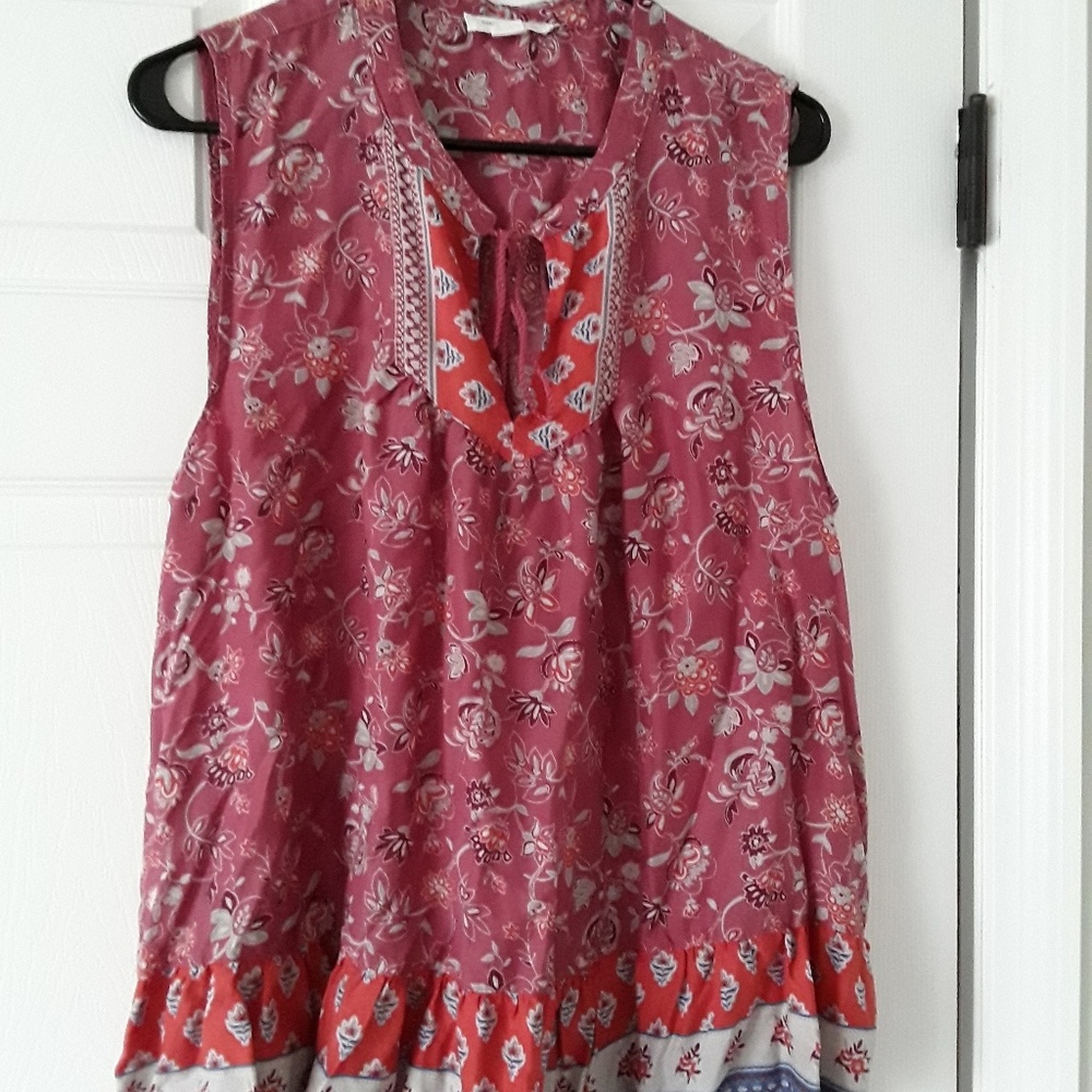 beachlunchlounge sleeveless blouse